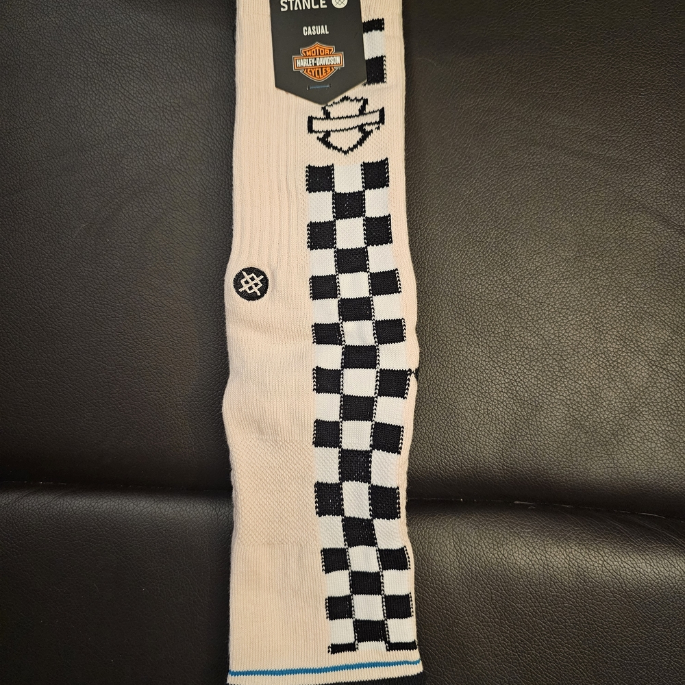 Stance X Harley Davidson Socks - Black and White